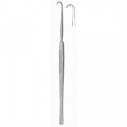 Bergmann Skin Retractor Hook, Single Prong, Sharp,5.5"